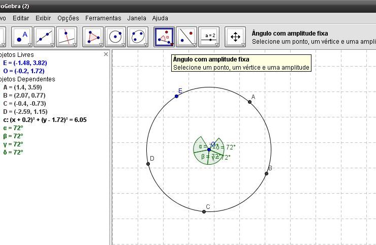 Pentágono Roxo E Animação De Texto. Aprendendo Formas Geométricas