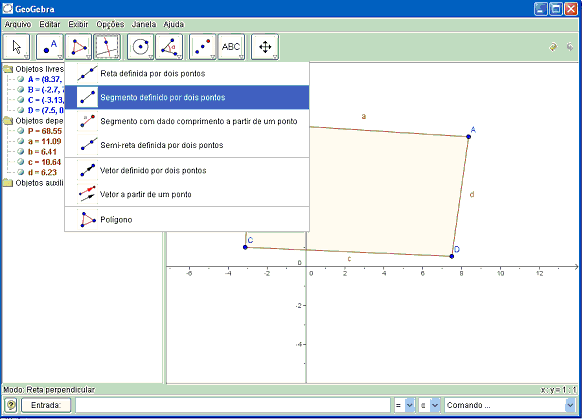 Jogo da pintura de quadrinhos – GeoGebra