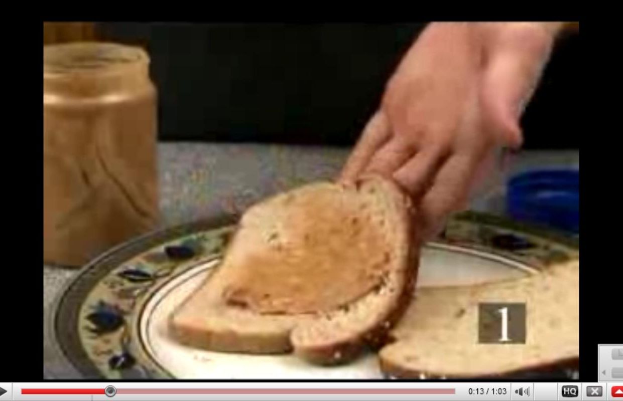 Vídeo Peanut Butter and Jelly Sandwich