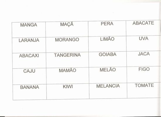 Leitura de palavras v f - Recursos de ensino