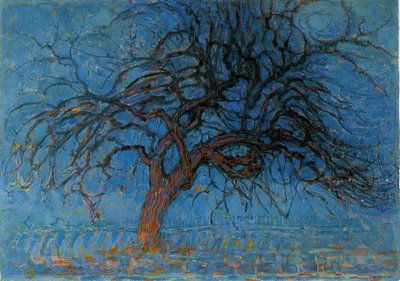 Árvore Vermelha, Mondrian, 1908.