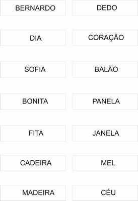 Lista de palavras que Rimam com Cessem