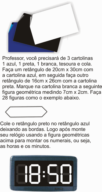 Relógio das Estações para Imprimir e Montar - Materiais e