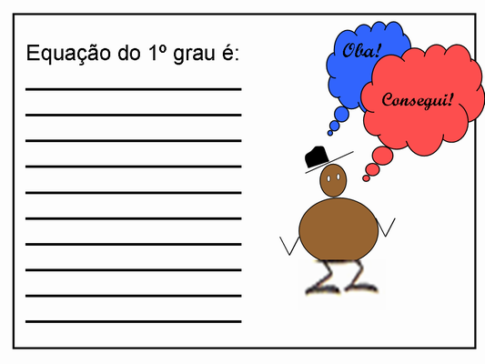 Equação do promeiro grau - Recursos de ensino