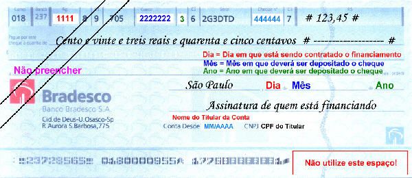 Como preencher um cheque em 5 passos?