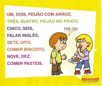 1, 2, FEIJÃO COM ARROZ, Rima infantil, vídeos musicais educativos