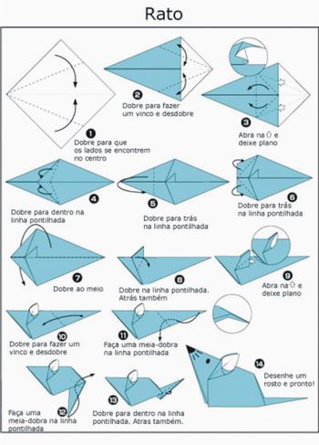 Curso de Origami (Construindo Peças de Xadrez)