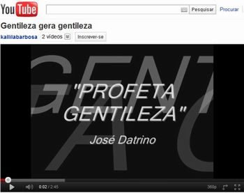 Gentileza - video