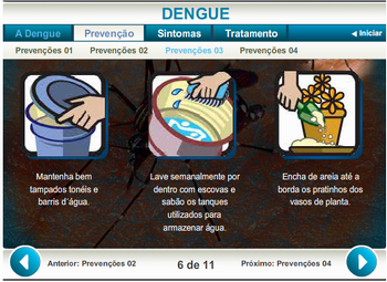 infografico sobre dengue