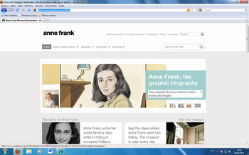 Anne Frank official site