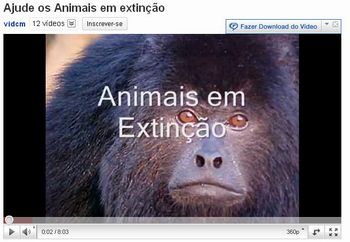 animais em risco de extinÃ§Ã£o 1