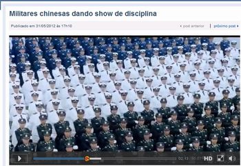 Disciplina - militares chinesas