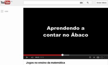 Aprendendo a contar no Ã¡baco - video