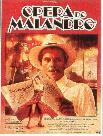 Cartaz do Musical Opera do Malandro
