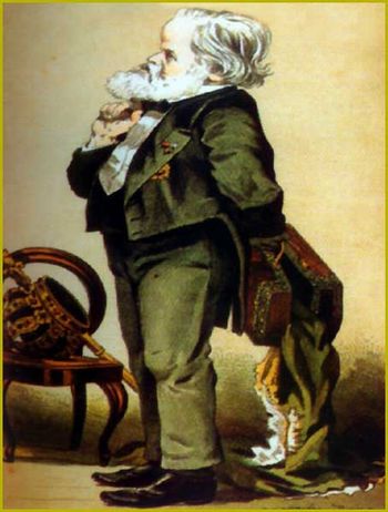 D. Pedro II viajando