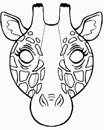 mascara girafa