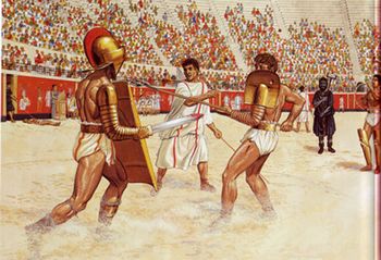 Gladiadores - Luta