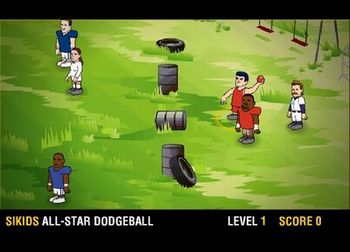 game quiemada all star dodgeball