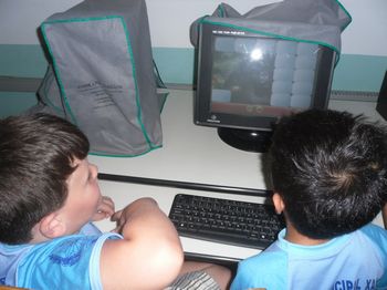 foto de alunos no Lab. Inform.