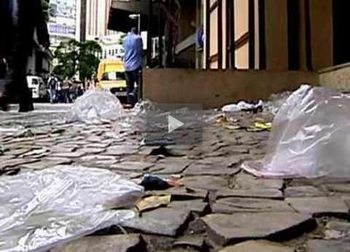 IMAGEM 1 - Salvador fica em primeiro lugar em blitz de lixo urbano