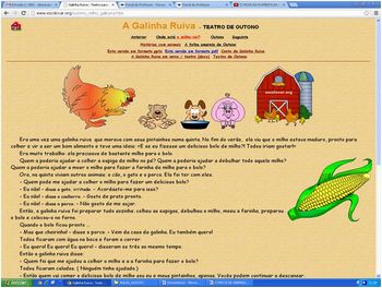 ALFABETIZANDO COM FANTASIA: PROJETO- A GALINHA RUIVA  Atividades de  contos, Atividades de conto de fadas, Atividades de gramática