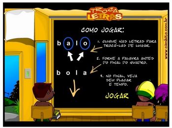 troca letras