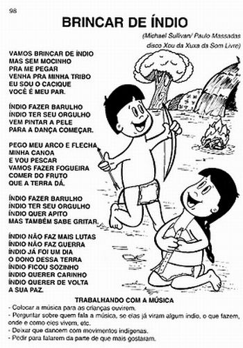 Dia dos Povos Indígenas: Desenhos para colorir. - Ponto do Conhecimento