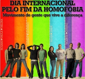 imagem dia internacional da homofobia