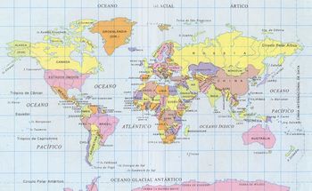 Mapa-MÃºndi paises