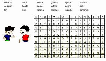 Plano de aula - 2º ano - Identificando sinônimos e antônimos