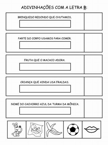 Portal do Professor - Adivinhas: brincar com palavras pode ser divertido