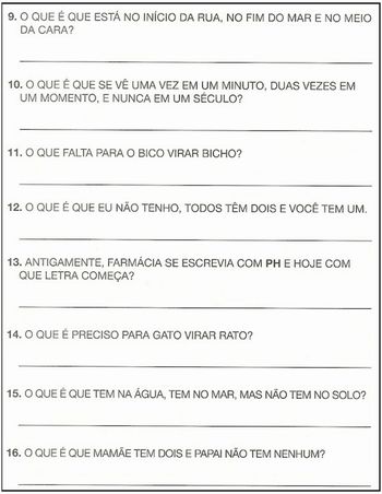 Adivinha, quem no rabo tem uma linha? - Charada e Resposta - Racha Cuca