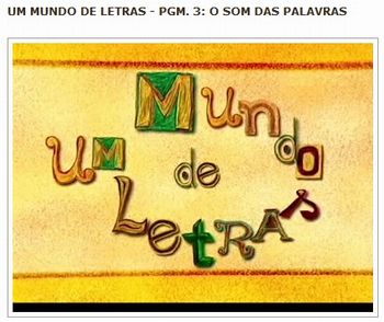 Portal del Profesor O som das palavras Diferentes sotaques das regiões brasileiras TV Escola