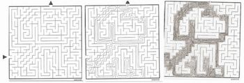 Figura 3: Exemplo de realizaÃ§Ã£o a atividade do labirinto