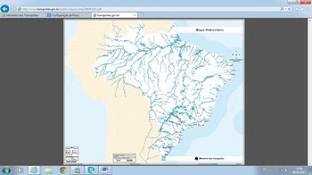 Figura 7: Mapa HidroviÃ¡rio do Brasil