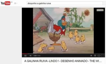 A Galinha Ruiva  Desenho animado infantil –