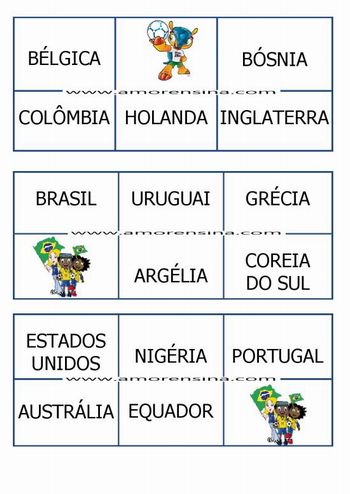 Bingo paises 4