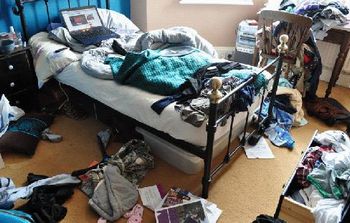 Untidy room