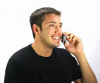Man on the phone