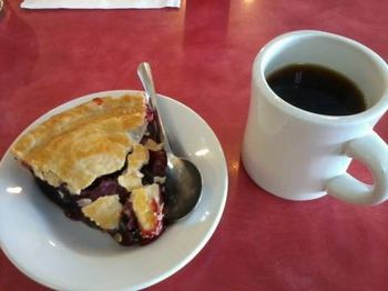 Coffee and pie