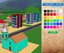 Jogo virtual propõe a criação de cidades.