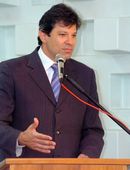 Ministro da Educação, Fernando Haddad.