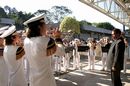 Apresentação da banda de alunos da Escola da Comunidade (SP)