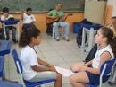 O projeto Escola com Samba tem sido bem recebido pelos alunos de Cubatão