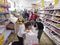 Os estudantes realizaram pesquisas de preços de produtos em supermercados