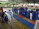As aulas de judô fazem parte do projeto esportivo da Escola Anísio Teixeira, em Ariquemes