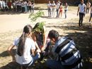 O projeto ecológico foi bem aceito pelos integrantes da Escola Família Agrícola Santa Ângela