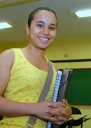 Daniela Lobato, estudante de pedagogia da Universidade Católica de Brasília